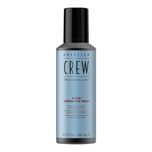 American Crew Fiber Grooming Foam on white background