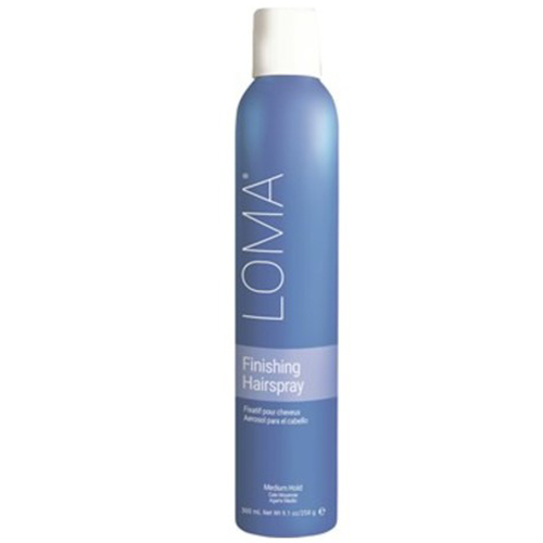 Loma Organics Finishing Hairspray on white background