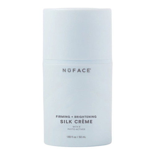 NuFace Firming and Brightening Silk Creme, 50ml/1.69 fl oz NuFace Firming and Brightening Silk Creme on white background