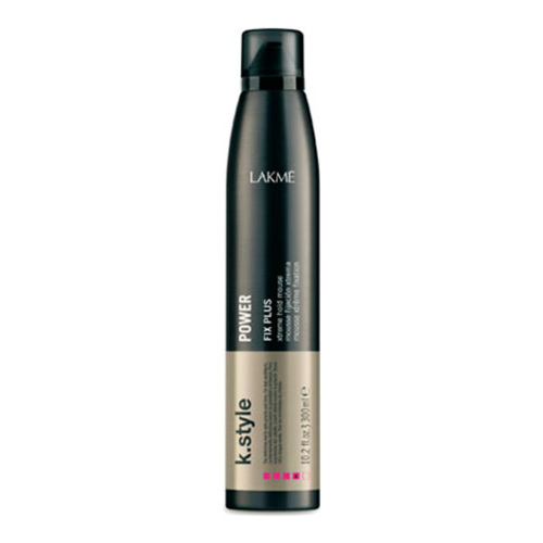 LAKME  Fix Plus Power Xtreme Hold Mousse on white background