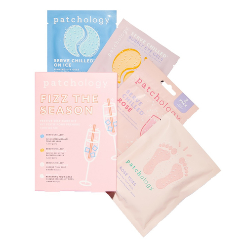 Patchology Fizz The Season Festive Self-Care Kit, 1 set Patchology Fizz The Season Festive Self-Care Kit on white background