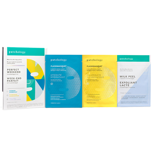 Patchology FlashMasque Trio, 1 set Patchology FlashMasque Trio on white background