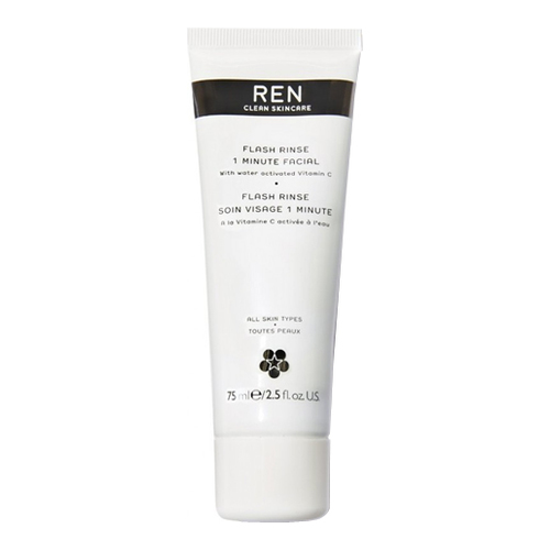 Ren Flash Rinse One Minute Facial, 75ml/2.5 fl oz Ren Flash Rinse One Minute Facial on white background