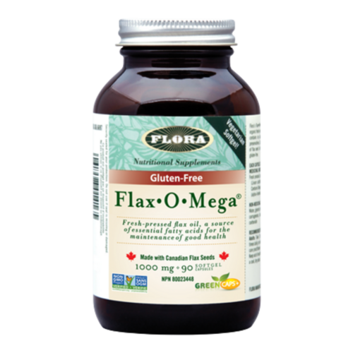 Flora Flax O Mega, 90 capsules