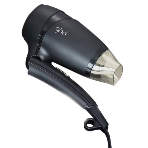 GHD  Flight Travel Hair Dryer on white background