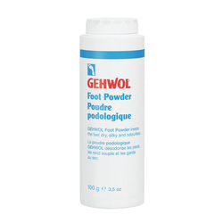 Foot Powder on white background