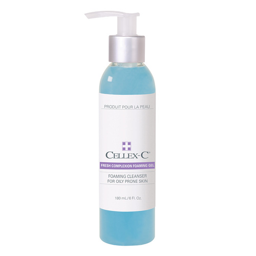 Cellex-C Fresh Complexion Foaming Gel on white background