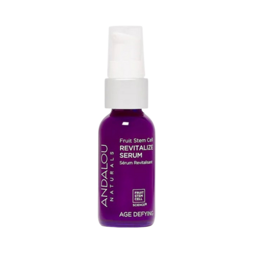 Andalou Naturals Fruit Stem Cell Revitalize Serum, 32ml/1.08 fl oz Andalou Naturals Fruit Stem Cell Revitalize Serum on white background