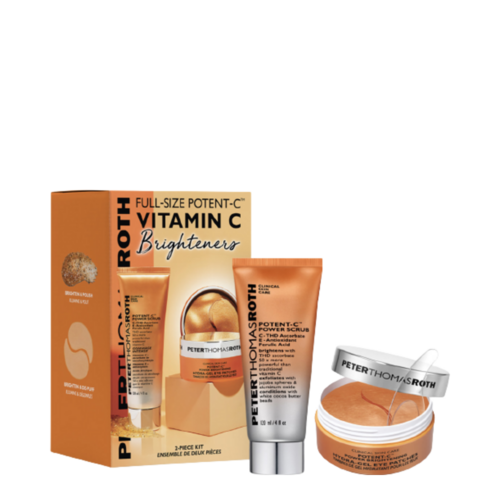 Peter Thomas Roth Full-Size Potent-C Vitamin C Brighteners Duo, 1 set Peter Thomas Roth Full-Size Potent-C Vitamin C Brighteners Duo on white background