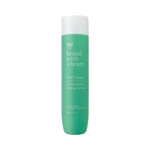 Brand With A Heart Full Volume Cleansing Blend, 300ml/10.14 fl oz Brand With A Heart Full Volume Cleansing Blend on white background