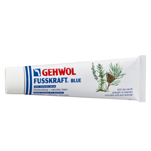 Gehwol Fusskraft - Blue on white background