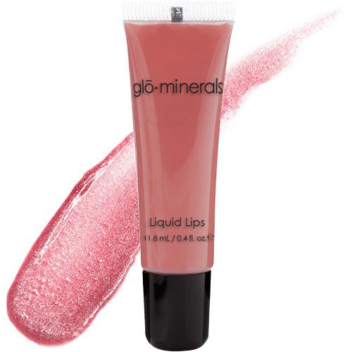 gloMinerals gloLiquid Lips - Flirt, 11.8ml/0.4 oz gloMinerals gloLiquid Lips - Adore on white background