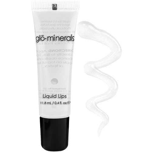 gloMinerals gloLiquid Lips - Flirt, 11.8ml/0.4 oz gloMinerals gloLiquid Lips - Adore on white background
