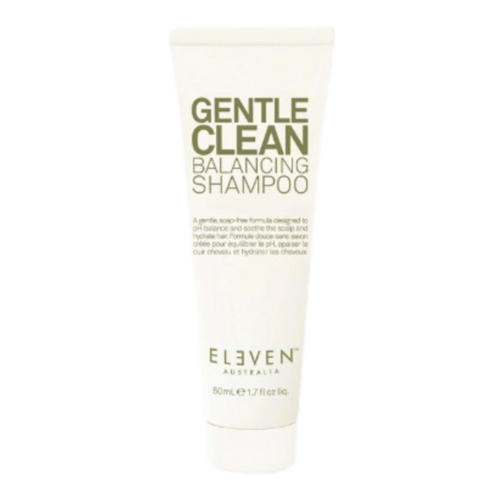 Eleven Australia Gentle Clean Shampoo, 50ml/1.69 fl oz Eleven Australia Gentle Clean Shampoo on white background