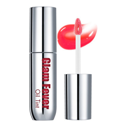 MISSHA Glam Fever Oil Tint - Peony Punch, 4.4g/0.2 oz MISSHA Glam Fever Oil Tint - Honey Syrup on white background
