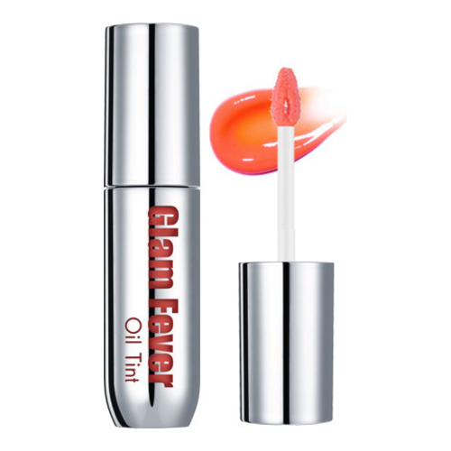MISSHA Glam Fever Oil Tint - Peony Punch, 4.4g/0.2 oz MISSHA Glam Fever Oil Tint - Honey Syrup on white background