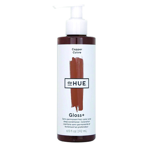 dpHUE Gloss+ Light Brown, 192ml/6.5 fl oz dpHUE Gloss+ Auburn on white background