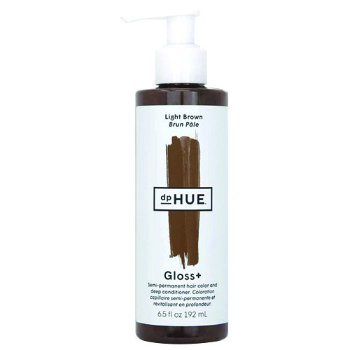 dpHUE Gloss+ Light Brown, 192ml/6.5 fl oz dpHUE Gloss+ Auburn on white background
