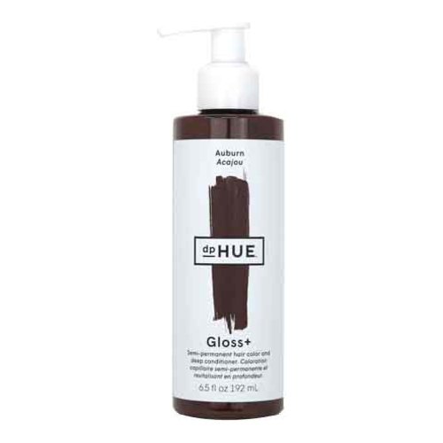 dpHUE Gloss+ Light Brown, 192ml/6.5 fl oz dpHUE Gloss+ Auburn on white background