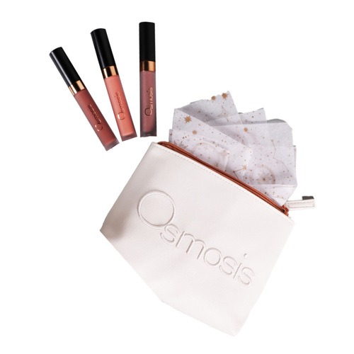 Osmosis Professional Glossed in Time Lip Kit on white background