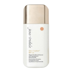Glow Fixation SPF 40 Sheer Tint - Light to Light Medium on white background
