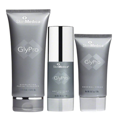 SkinMedica GlyPro System, 1 set SkinMedica GlyPro System on white background
