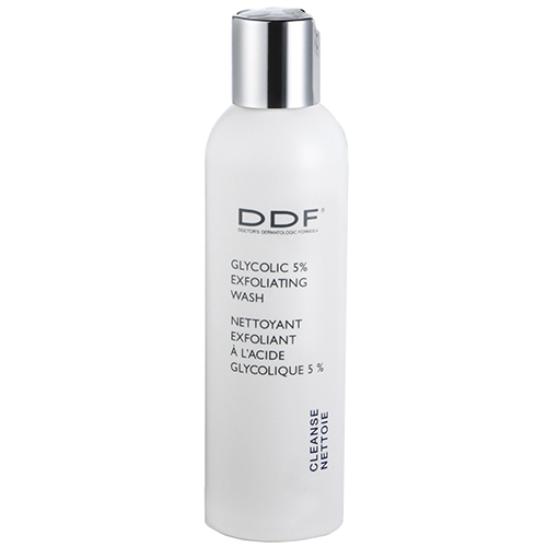 DDF Glycolic 5% Exfoliating Wash, 177ml/6 fl oz DDF Glycolic 5% Exfoliating Wash on white background