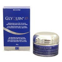 GlyQuin-XM with AHA, 28g Glyquin on white background