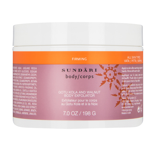 Sundari Gotu Kola and Walnut Body Exfoliator, 198g/7 oz Sundari Gotu Kola and Walnut Body Exfoliator on white background