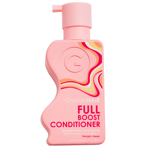Grande Cosmetics GrandeHAIR Full Boost Conditioner, 240ml/8 fl oz Grande Cosmetics GrandeHAIR Full Boost Conditioner on white background