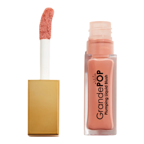 Grande Cosmetics GrandePOP Plumping Liquid Blush - Cinnamon Sugar on white background