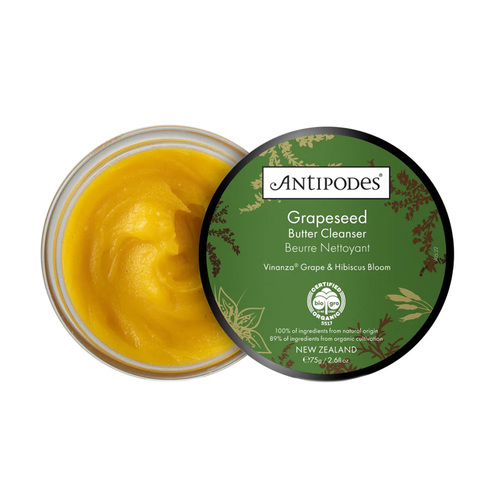 Antipodes Grapeseed Butter Cleanser on white background