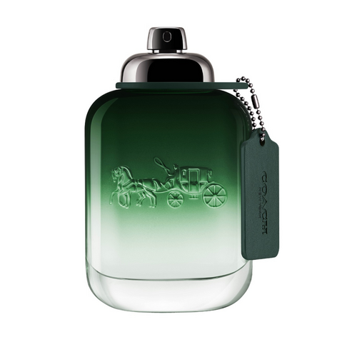 Coach Green EDT, 100ml/3.38 fl oz Coach Green EDT on white background
