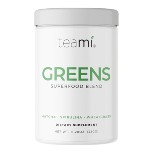 Teami Greens Superfood Powder, 320g/11.28 oz Teami Greens Superfood Powder on white background