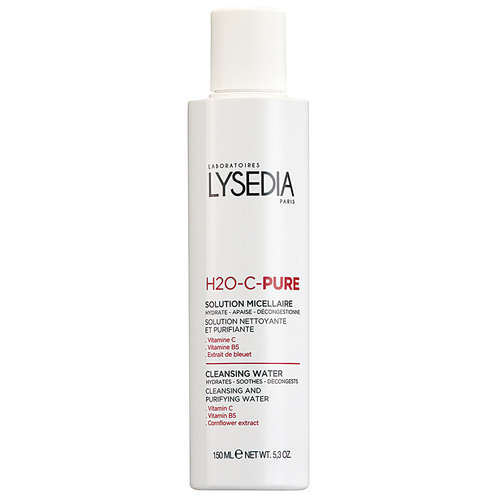 LYSEDIA  H2O-C-Pure Micellar on white background