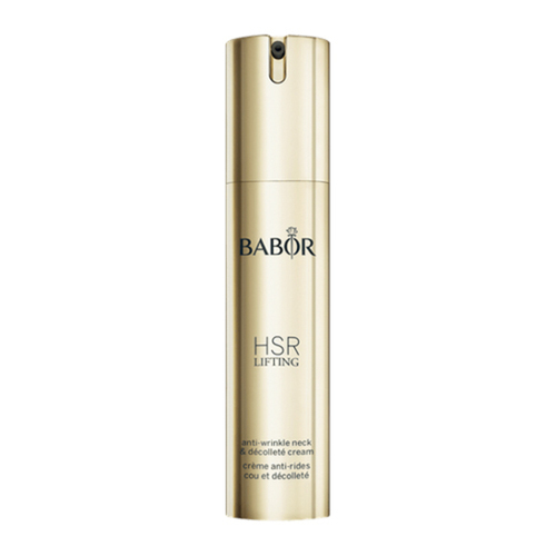 Babor HSR Lifting Anti-Wrinkle Neck and Decollete Cream on white background