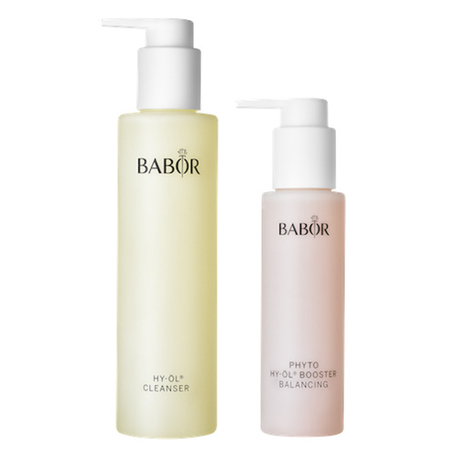 Babor HY-OL Cleanser and Phyto Booster Balancing Set, 1 set