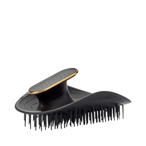 Manta Hair Brush - Black on white background