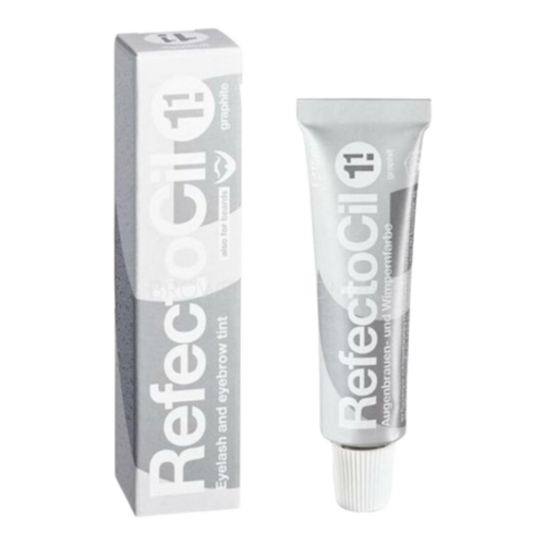 RefectoCil Hair Colour - #4 - Chestnut, 15ml/0.51 fl oz RefectoCil Hair Colour - #1 - Black on white background
