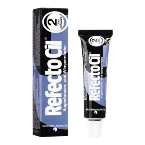 RefectoCil Hair Colour - #4 - Chestnut, 15ml/0.51 fl oz RefectoCil Hair Colour - #1 - Black on white background