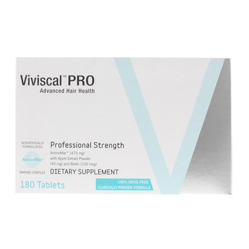 Viviscal Professional Hair Growth Supplement, 180 tablets Viviscal Professional Hair Growth Supplement on white background