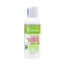 Hair Root Cleansing Shampoo on white background