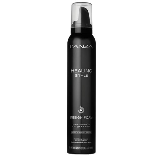 L'anza Healing Style Design Foam, 200ml/6.8 fl oz Lanza Healing Style Design Foam on white background