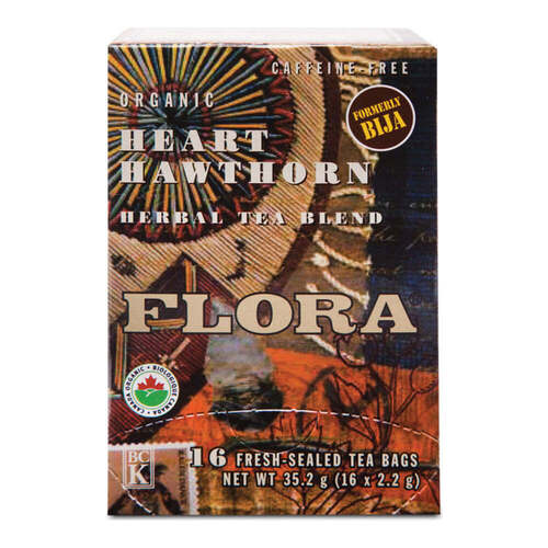 Flora Heart Hawthorn, 16 x 2.2g/0.08 oz Flora Heart Hawthorn on white background