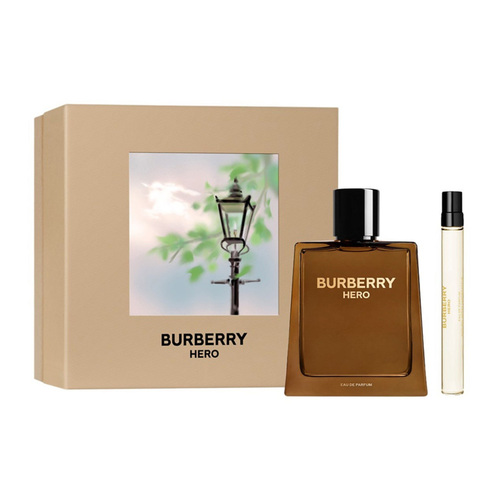Burberry Hero EDP Gift Set Duo, 1 set Burberry Hero EDP Gift Set Duo on white background