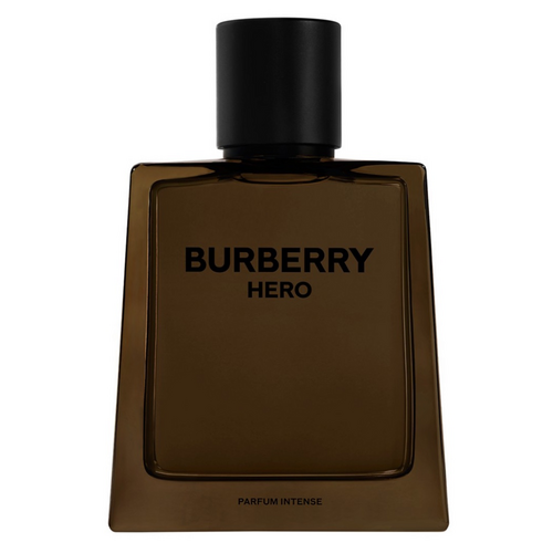 Burberry Hero Parfum Intense on white background