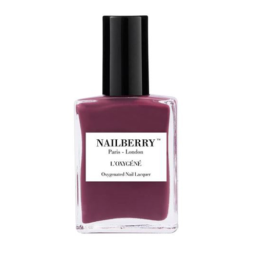 Nailberry Minty Fresh, 15ml/0.5 fl oz Nailberry Peony Blush on white background