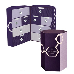 Holiday Advent Calendar on white background
