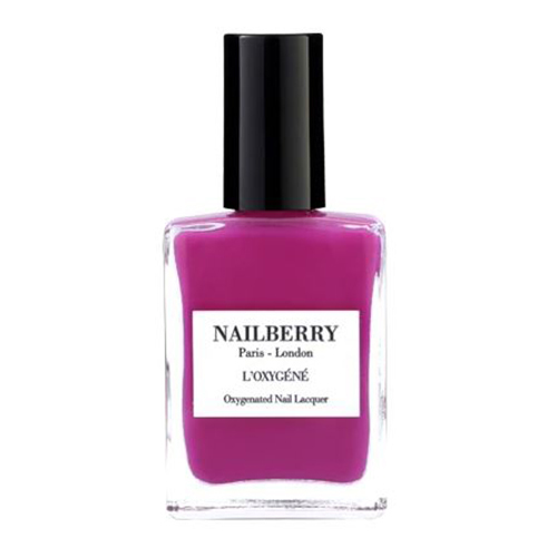 Nailberry Minty Fresh, 15ml/0.5 fl oz Nailberry Peony Blush on white background