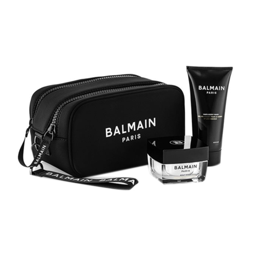 BALMAIN Paris Hair Couture Homme Gift (Limited Edition), 1 set BALMAIN Paris Hair Couture Homme Gift (Limited Edition) on white background